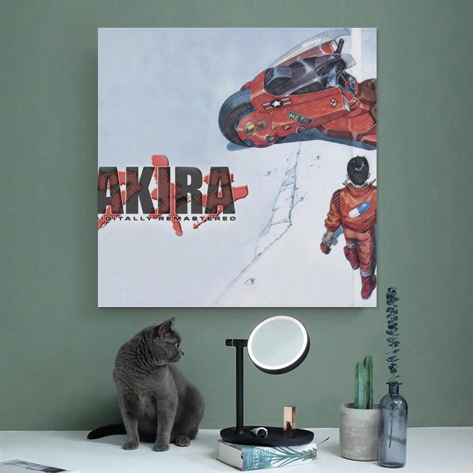 1000枚限定】AKIRA 背景 ポスター1 大友克洋 アキラ AKIRA ポスター